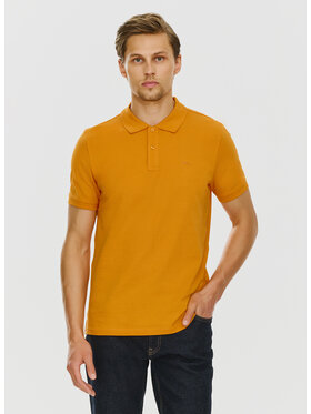 Pako Lorente Pako Lorente Polo P24SF-TX-003 Pomarańczowy Classic Fit