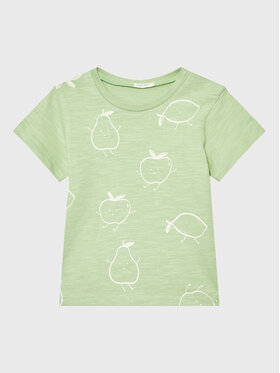 United Colors Of Benetton United Colors Of Benetton Tričko 3F93A102L Zelená Relaxed Fit