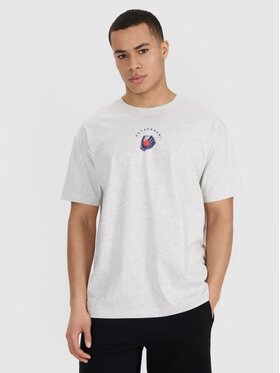 4F 4F T-shirt 4FRSS25TTSHM2981-27M Grigio Oversize