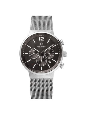 Obaku Obaku Zegarek V180GCCBMC Srebrny