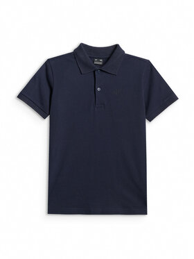 4F 4F Polo BASIC+ Granatowy Regular Fit