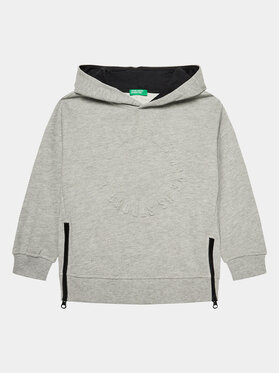 United Colors Of Benetton United Colors Of Benetton Felpa 3J68C2033 Grigio Regular Fit