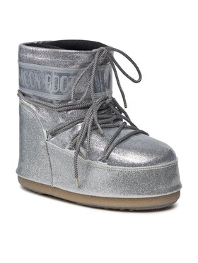 Moon Boot Moon Boot Sniego batai Low Glitter 14094400002 Sidabrinė