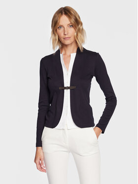 Fabiana Filippi Fabiana Filippi Żakiet GCDP02W510 Granatowy Regular Fit