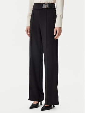 Rinascimento Rinascimento Pantaloni di tessuto CFC0122936003 Nero Regular Fit