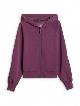 4F 4F Bluza SPORTS CLUB Bordowy Regular Fit