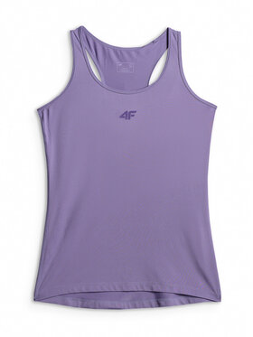 4F 4F Koszulka techniczna MULTI ACTIVE Fioletowy Slim Fit