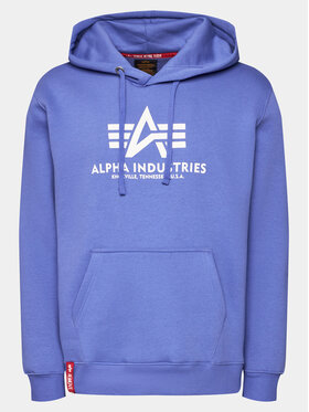 Alpha Industries Alpha Industries Sweatshirt Basic 178312 Violett Regular Fit