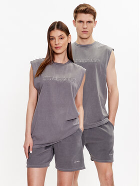 iets frans… iets frans… Tričko IF TONAL LOGO TANK 76555952 Sivá Oversize