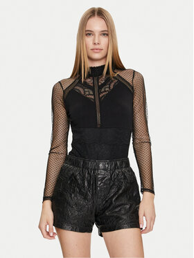 Morgan Morgan Body 241-TJULIE Czarny Slim Fit