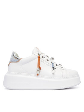 KARL LAGERFELD KARL LAGERFELD Sneakersy Anakapri KL63516T Biały