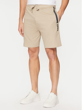 BOSS BOSS Спортни шорти Authentic 50535837 Бежов Regular Fit
