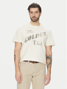 GOLDEN GOOSE GOLDEN GOOSE Тишърт GMP01220.P001642 Екрю Regular Fit