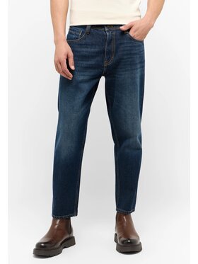 Mustang Mustang Jeansy DENVER CROPPED Niebieski Slim Fit