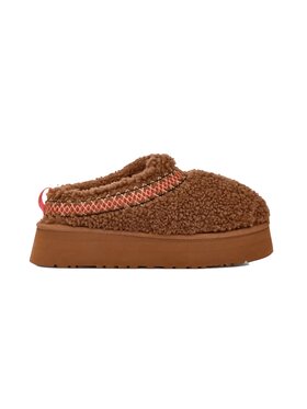 Ugg Ugg Kozačky UGG Tazz Slipper Braid Heritage 37 Hnědá