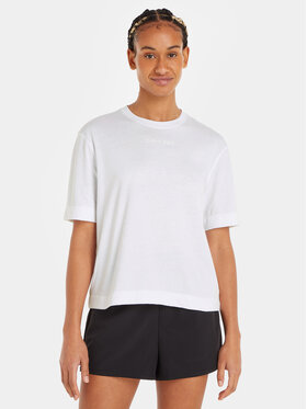 Calvin Klein Performance Calvin Klein Performance T-Shirt 00GWS3K104 Biały Relaxed Fit
