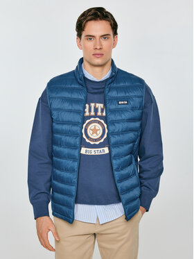 BIG STAR BIG STAR Kamizelka JAXOON Niebieski Basic Fit