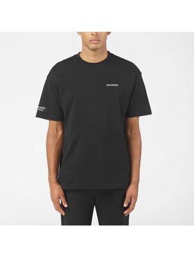 Salomon Salomon T-Shirt EQUIPE RELAXED SS TEE M Czarny Relaxed Fit