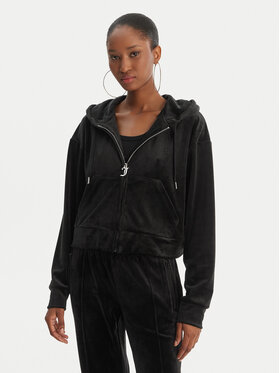 Juicy Couture Juicy Couture Pulóver Iccle JCWAS126304 Fekete Oversize