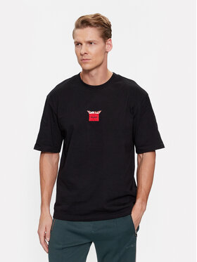 Hugo Hugo T-shirt Diocri 50502791 Crna Regular Fit