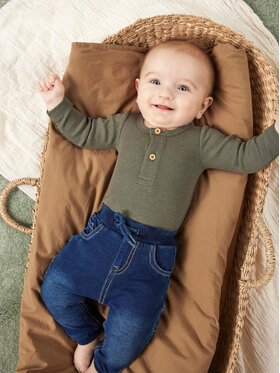 NAME IT NAME IT Pantaloni din material 13204735 Bleumarin Baggy Fit