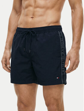Tommy Hilfiger Tommy Hilfiger Plaukimo šortai UM0UM03730 Tamsiai mėlyna Regular Fit