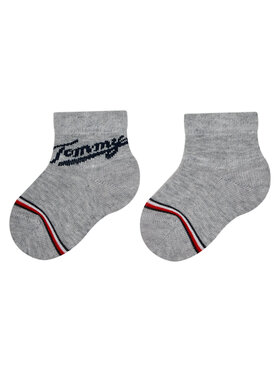 Tommy Hilfiger Set Od 3 Para Dječjih Visokih čarapa 701224997 Plava