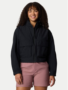 Columbia Columbia Преходно яке Paracutie™ Cropped Cargo Windbreaker 2116571 Черен Regular Fit