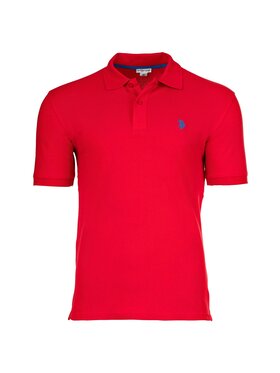 U.S. Polo Assn. U.S. Polo Assn. Polo 28714 Czerwony Comfort Fit