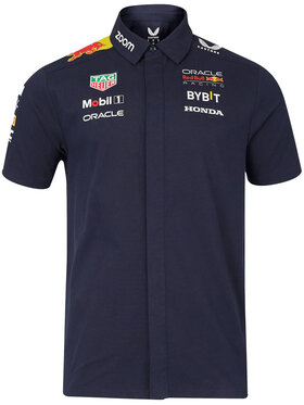 Red Bull Racing Red Bull Racing Koszula Red Bull Racing F1 2024 Granatowy Regular Fit