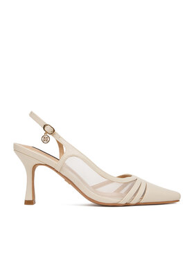 Nine West Nine West Pantofi cu toc subțire CEO-CR422-D3005C Écru