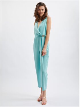 Orsay Orsay Kombinezon 451094840000__38 Turkusowy Regular Fit