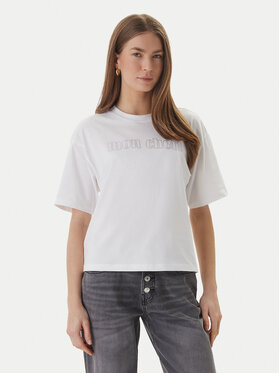 ONLY ONLY Tričko Rhine 15368901 Biela Boxy Fit