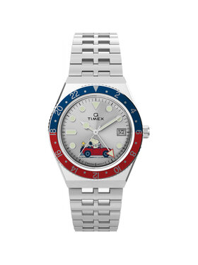 Timex Timex Zegarek TW2W83300 Srebrny