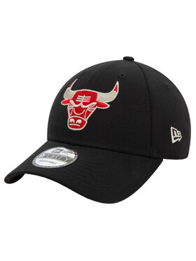 New Era New Era Czapka z daszkiem New Era 9FORTY Chicago Bulls Metallic NBA Cap Czarny