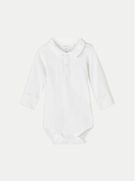 NAME IT Dětské body 13190160 Bílá
