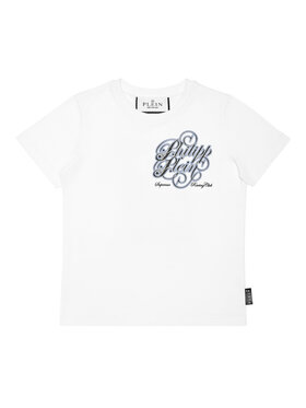 PHILIPP PLEIN PHILIPP PLEIN T-Shirt 28265 Biały Regular Fit