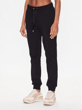 Liu Jo Sport Liu Jo Sport Jogginghose TA3146 F0090 Schwarz Regular Fit