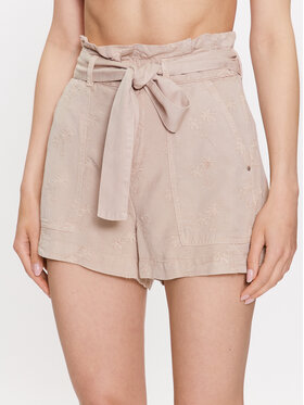 Guess Guess Szövet rövidnadrág Janna W3GD0L WDP87 Zöld Loose Fit