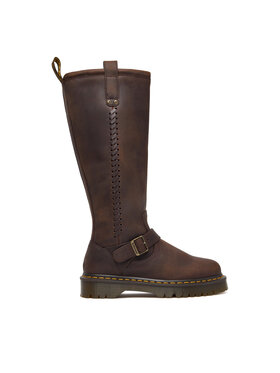 Dr. Martens Dr. Martens Ratsasaapad ANISTONE KNEE HIGH CRAZY HORSE DM41871200 Pruun