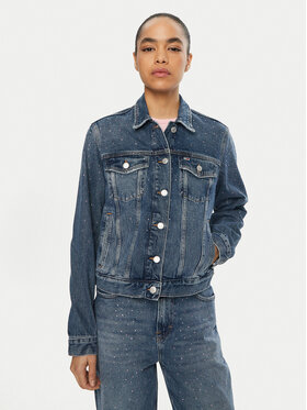 Tommy Jeans Tommy Jeans Džinsinė striukė Classic DW0DW19781 Mėlyna Regular Fit