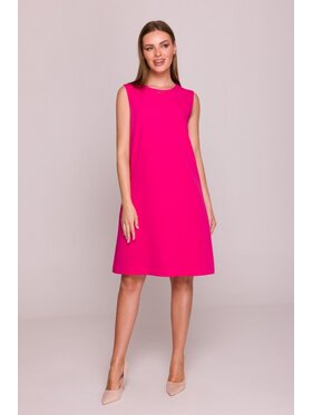 Stylove Stylove Sukienka codzienna S408 Różowy A-Line Fit