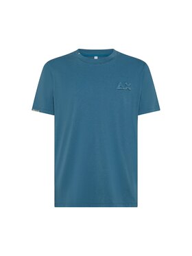 SUN68 SUN68 T-shirt q-roa-35795 Blu Regular Fit
