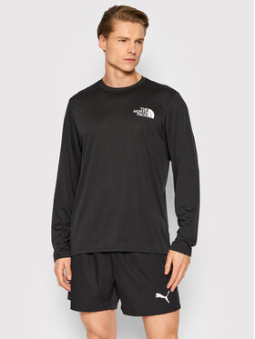 The North Face The North Face Longsleeve Reaxion NF0A2UAD Negru Regular Fit