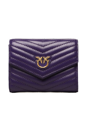 PINKO Pinko Duży Portfel Damski Compact Wallet M PE 23 PCPL 100881 A0GK Fioletowy