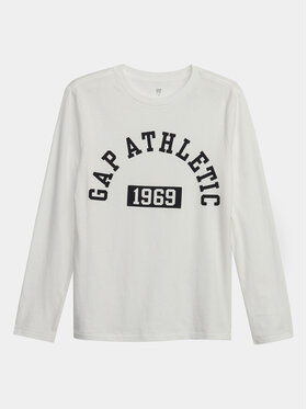 Gap Gap Bluse 747773-03 Weiß Regular Fit