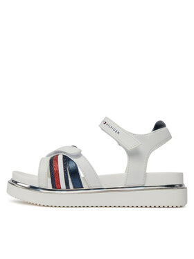 Tommy Hilfiger Sandale Velcro Sandal T3A2-33240-0273 M Bijela