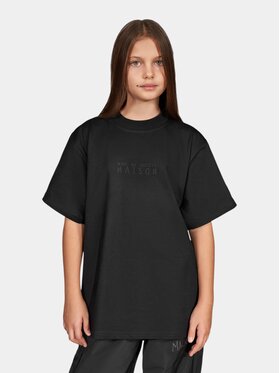 MADE BY SOCIETY MADE BY SOCIETY T-Shirt Encre - T37945 Czarny Basic Fit
