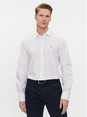 Tommy Hilfiger Tommy Hilfiger Särk MW0MW34018 Valge Regular Fit