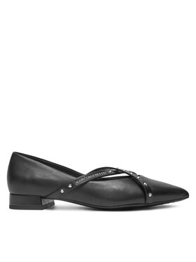 KARL LAGERFELD KARL LAGERFELD Baleríny Kerrie KL40155 Čierna